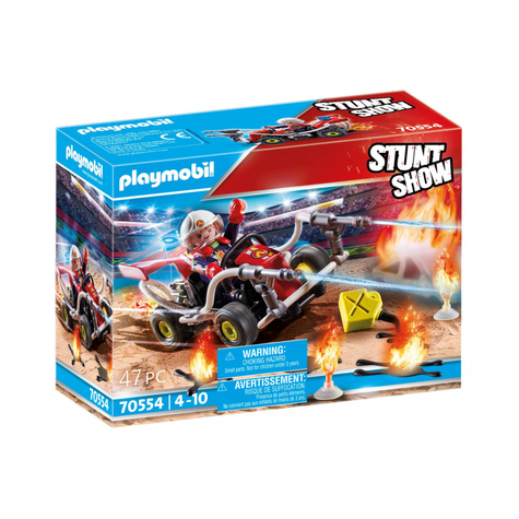 Playmobil Stunt Show - Brandbil (70554)