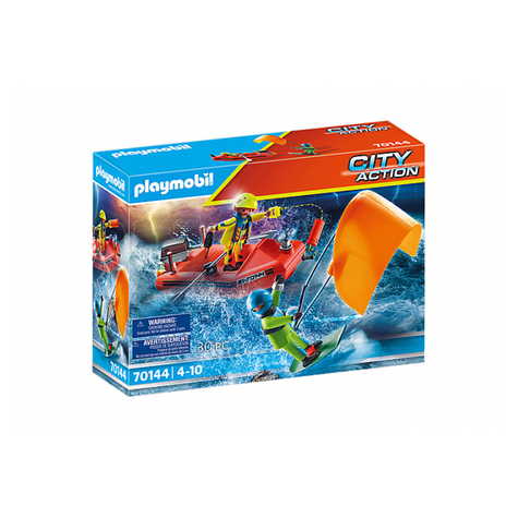 Playmobil City Action - Nödsituation Kitesurfer Rescue (70144)