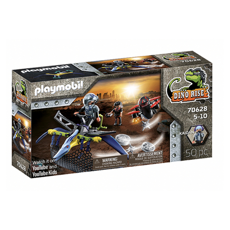 Playmobil Dino Rise - Pteranodon Attack Från Luften (70628)