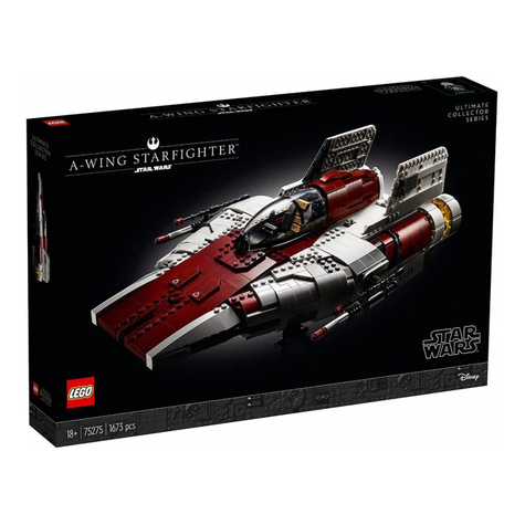 Lego Star Wars - Starfighter Med A-Vingar (75275)
