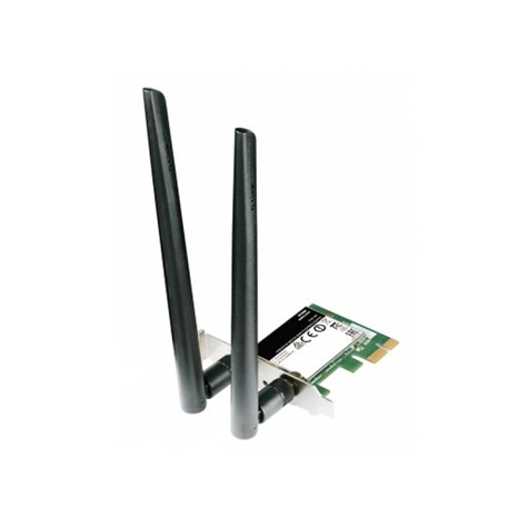 D-Link Inbyggd - Trådbunden - Pci Express - Wlan - Wi-Fi 4 (802.11n) -