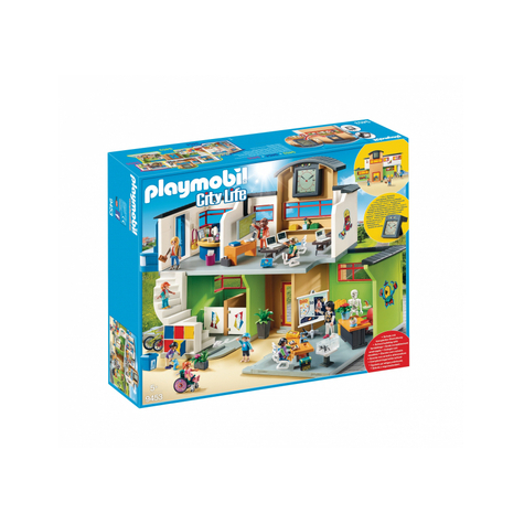 Playmobil City Life - Gro Skola Med Inredning (9453)