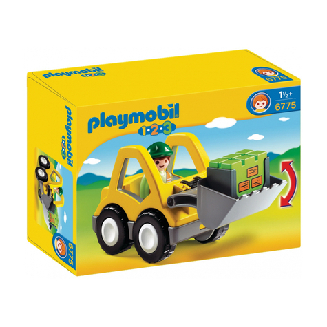 Playmobil 1.2.3 - Hjullastare (6775)