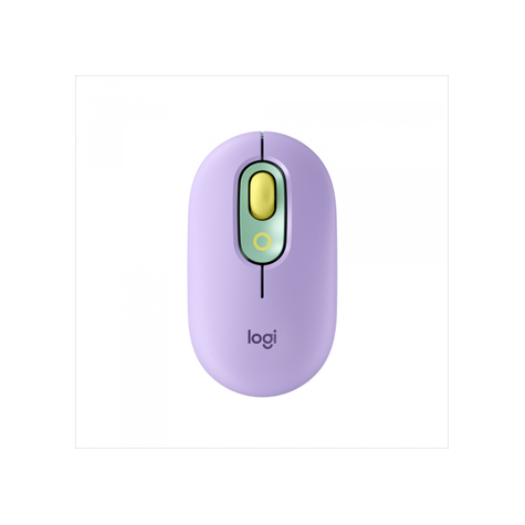 Logitech Wireless Pop Mouse Mit Emoji - Mint - 910-006547