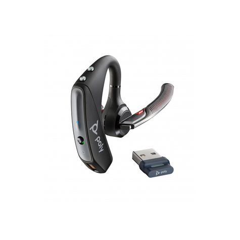 Poly Bluetooth-Headset Voyager 5200 Uc Med Bt700-Dongel - 206110-102