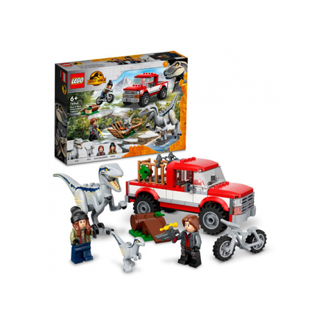 Lego Jurassic World - Blå Och Beta Velociraptorfälla (76946)