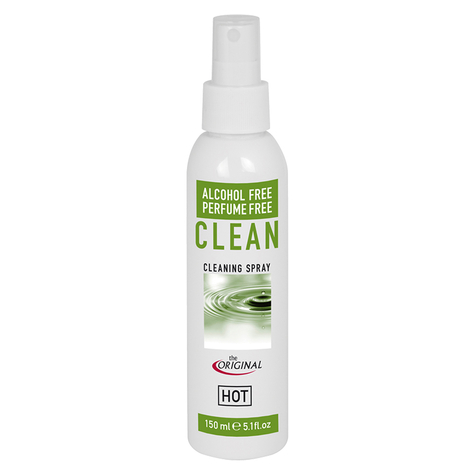 Toy Cleaner: Hot Clean Alcohol Free 150 Ml Hot 4042342002065