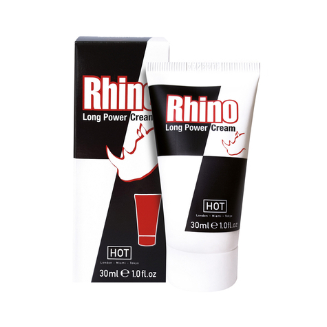 Creams Gels Lotions Spray Puissance : Hot Rhino Long Power Cream 30ml