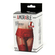 Amorable By Rimba Suspender Belt With G-String And Stockings One Size Red